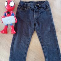 Pantaloni skinny blu taglia 86 cm