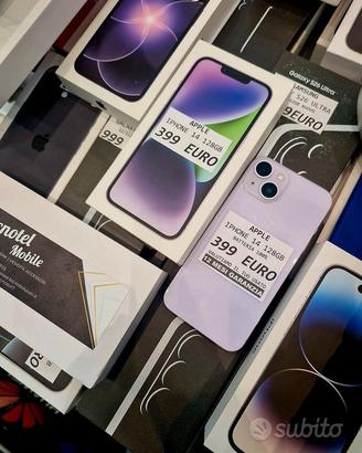 IPHONE 14 128GB PURPLE batteria 100%