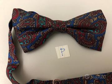 Cravattini papillon seta collezione