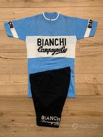 Maglia Bianchi Campagnolo con pantaloncini