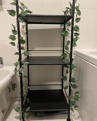 IKEA FRÖSJÖN scaffale bagno nero 40x96 cm