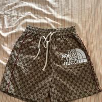 Pantaloncino Gucci x the north face