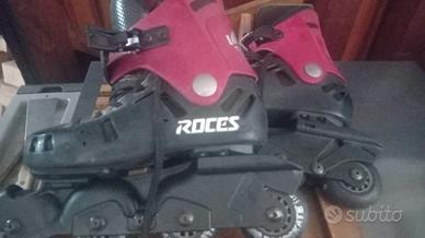 Pattini in linea Roces - con custodia originale