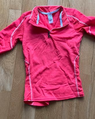 Maglia termica sci bambina 10 anni