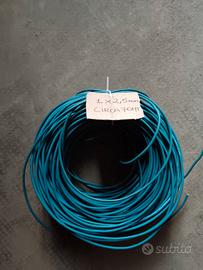 Cavo 1x2,5mm azzurro - 70mt