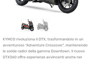Scooter Kymco Dtx 360