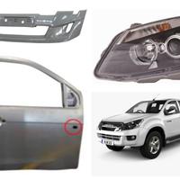 ISUZU D-MAX cofano parafango paraurti fanale cerch