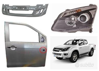 ISUZU D-MAX cofano parafango paraurti fanale cerch