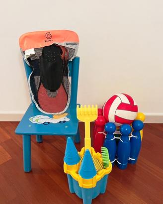 Kit giochi spiaggia bambino/bambina
