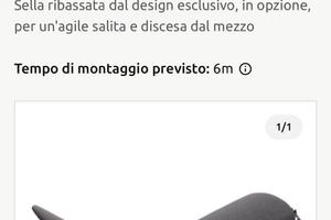 Sella bassa per tenere 700