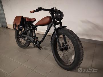 Bicicletta elettrica chopper