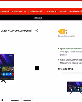 Smart TV 24" UNITED unled24M10vda
