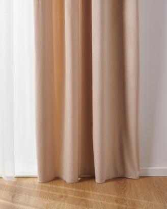 Set Tende Velluto Beige  140x260 cm