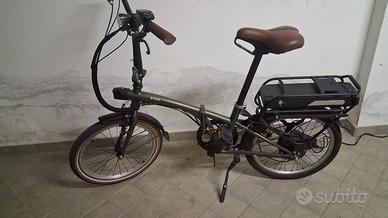 bicicletta elettrica pieghevole 