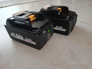 🔋 Batterie compatibili Makita BL1830 – NUOVE