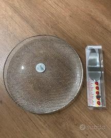 Piatto dolce con paletta