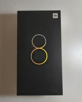 Scatola Xiaomi Mi8 + documentazione + pellicole