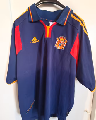 Maglia calcio nazionale spagnola anni 2000
