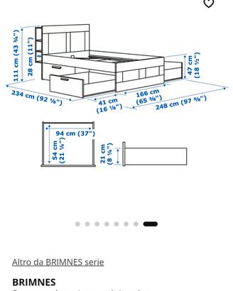 letto matrimoniale contenitore con testiera  