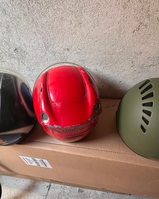 Casco per discuter moto