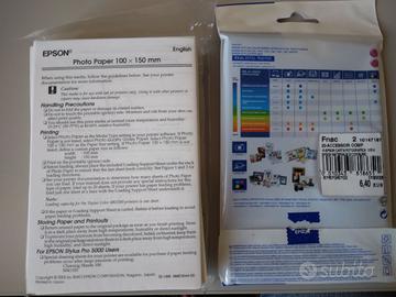 Carta fotografica Epson 10x15