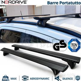 Barre Portatutto per Tiger Six in Alluminio Nero