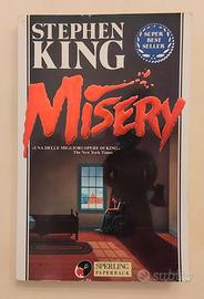 Misery di Stephen King 1°Sperling Paperback, 1991