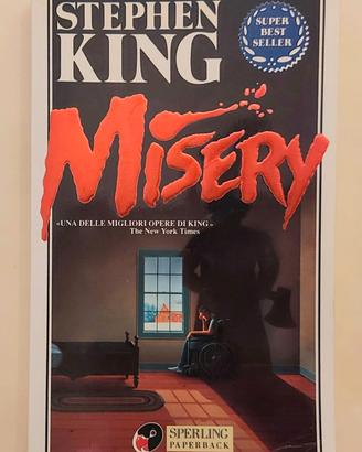Misery di Stephen King 1°Sperling Paperback, 1991