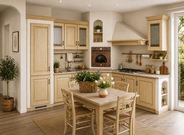 Cucina angolo Scavolini Belvedere Rovere Nuova