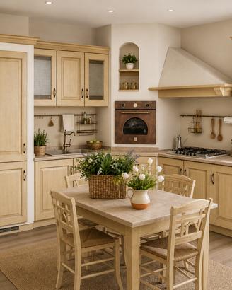Cucina angolo Scavolini Belvedere Rovere Nuova