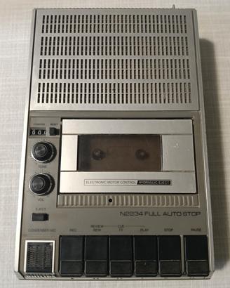 REGISTRATORE CASSETTE PHILIPS N2234