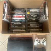 Console ps3 500 gb super slim 40 giochi