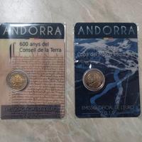 COPPIA COINCARD 2€ ANDORRA 2019
