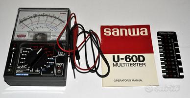 SANWA-ELECTRONICS ANALOG MULTI - METER MODEL U60D