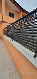 Ringhiera ferro zincato 11m moderna balcone Avola!