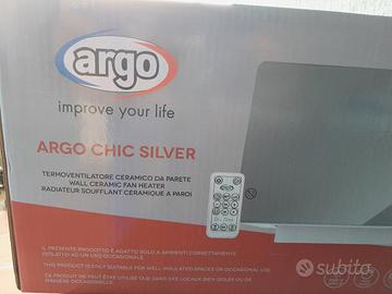 Argo Chic Silver Termoventilatore Ceramico A Paret - Elettrodomestici In  vendita a La Spezia