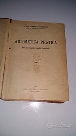 Aritmetica scuola media 1920