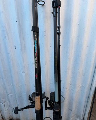 Canne feeder e spinning