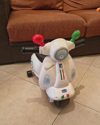 Vespa Bambini Primavera Bianca, Moto Giocattolo