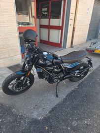 ducati scrambler nightshift nebula blu 800 2025 