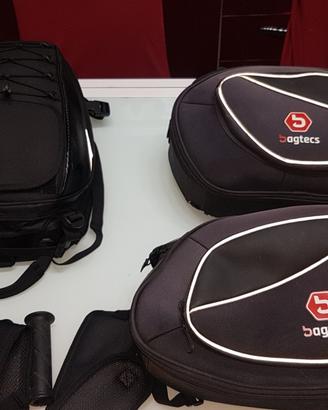 borse laterali e serbatoio 