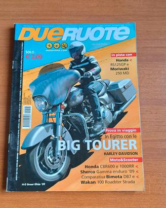 Harley street glide rivista dueruote 2009 bimota d