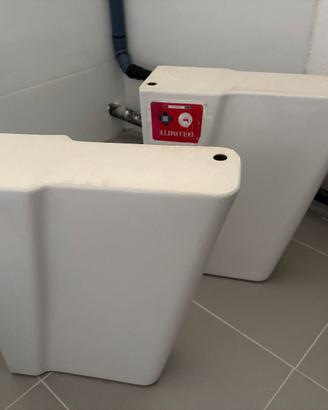 Coppia piedini in ceramica per lavatoio Messico
