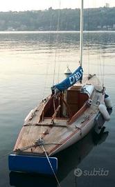 REQUINE D'EPOCA vela legno 1964