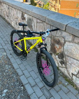 rockrider 24 gialla