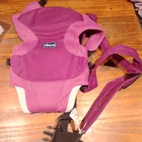 pappa calda e zaino baby carrier chicco