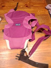 pappa calda e zaino baby carrier chicco