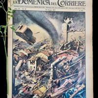 La Domenica del Corriere 30 giugno 1957  Tornado