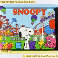 PEANUTS SNOOPY Vintage 1980 Vassoio COLLEZIONE new