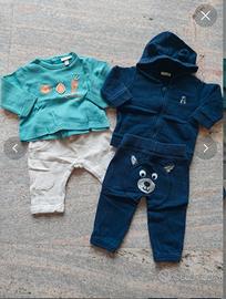 set abbigliamento autunno/inverno 0/6 mesi